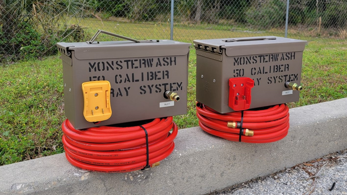 MonsterWash 50 Caliber Spray System